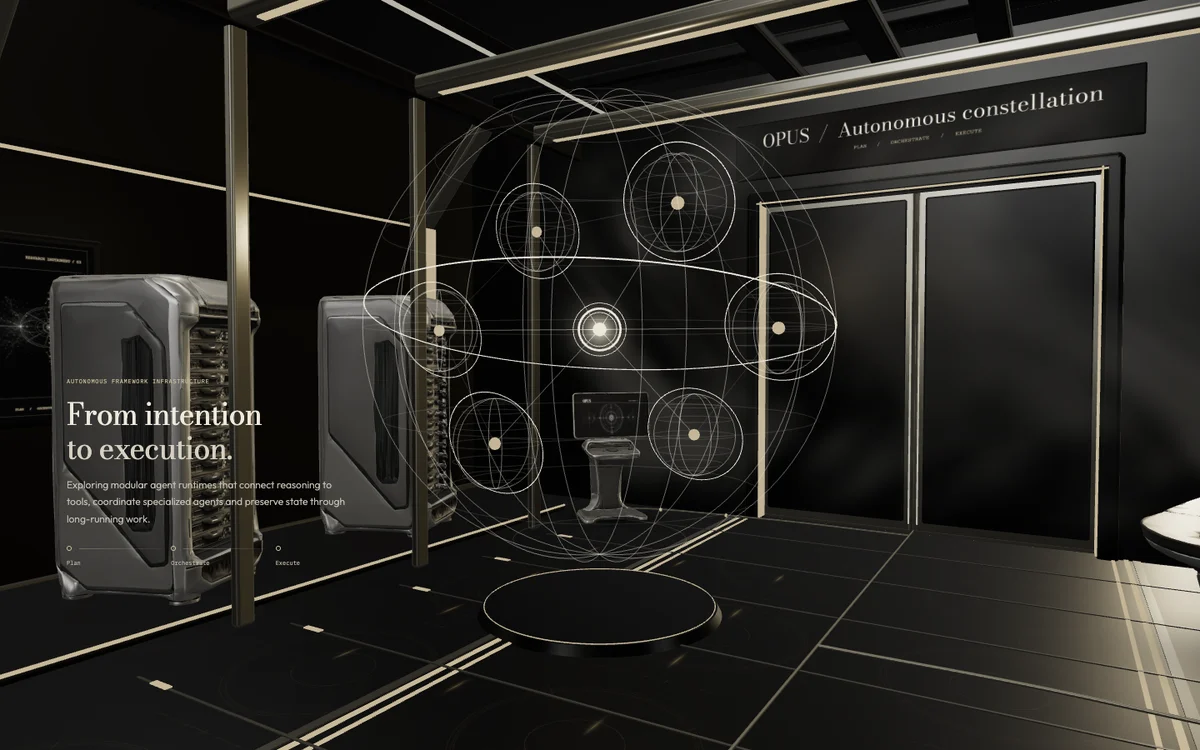 The constellation in the OPUS virtual laboratory